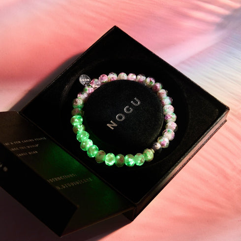Anemone | Firefly Glas Diamanten Armband